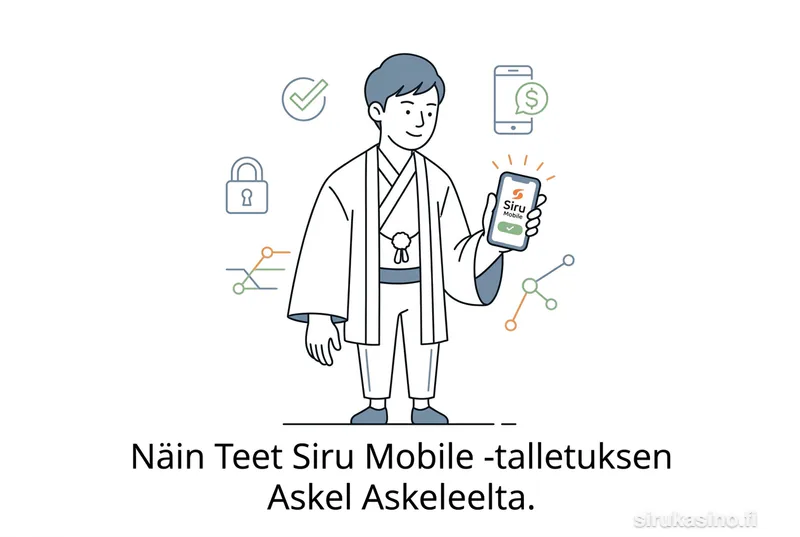 Näin Teet Siru Mobile -talletuksen Askel Askeleelta